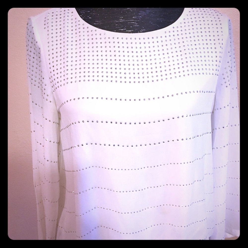 Alfani sequenced blouse